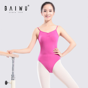 11414156พื้นฐาน Leotards <span class=keywords><strong>สอบ</strong></span>เสื้อชั้นในเต้นรำผ้าฝ้ายรัดรูป - Product Image 4