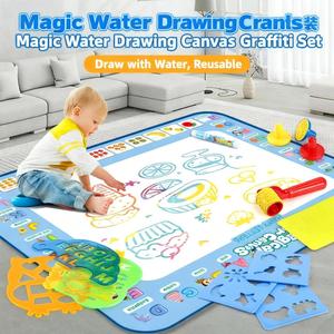 Trẻ em quá khổ nước sơn chăn huyền diệu rõ ràng nước vải Màu viết chăn graffiti Pad sơn Pad - Product Image 3