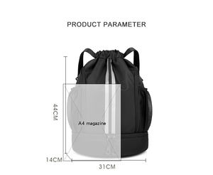 New Design Fashion <b>Drawstring</b> Sport Gym Backpack String <b>Drawstring</b> Sport Outdoor Bag Travel <b>Drawstring</b> Backpack Travel Bags - Product Image 2