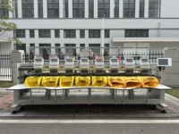 Nouvelle machine à broder plate informatisée à 8 têtes avec certification CE pour le commerce de détail et les marchés mondiaux