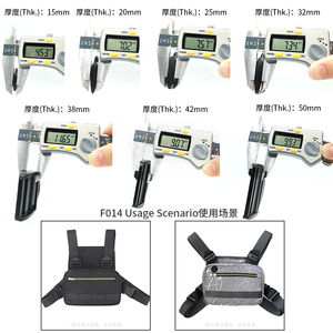 Sac à dos professionnel vintage tendance avec boucle de connexion en sangle en matériau POM pour accessoires de sac de pêche - Product Image 5