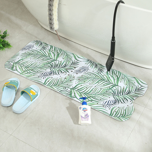 Tapis de bain antidérapant en PVC à prix abordable, tapis de douche antidérapant avec motif personnalisé - Product Image 1