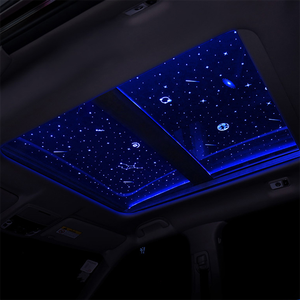 Pellicola per Tetto Panoramico Effetto Cielo Stellato, Film Romantico Antiesplosione per Auto Mercedes - Product Image 3