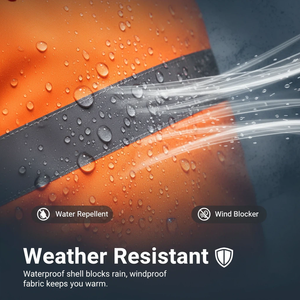 Áo khoác an toàn phản quang đa năng mùa đông cho nam, dùng cho công việc giao thông đường bộ - Product Image 4