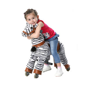 Günstige menschliche Kraft Pferd Pony reiten auf Tier mechanische Spielzeug reiten Pferd für Kinder - Product Image 2