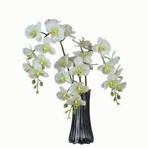 Orquídea Phalaenopsis Artificial de 92 cm con Tacto Real, 9 Cabezas, Orquídea Mariposa con Tallo Flexible para Decoración de Bodas y Hogar de Lujo - Product Image 1