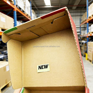 Boîte d'emballage personnalisée avec logo, en carton, pour petites entreprises, cadeaux, vêtements, expédition, boîte pliable, boîtes en papier kraft ondulé - Product Image 6