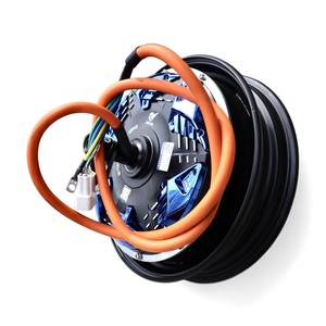 Motor de buje sin escobillas Dkys de 10 pulgadas y 2000W con doble sensor Hall para 6 cables, 800rpm, motor de alta potencia de 2000W para rendimiento - Product Image 6