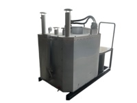 Fierroir hydraulique monocylindre pour le stockage et le chauffage des matériaux et la fusion des revêtements.
