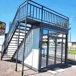 モダンデザインの高級コンテナ型タイニーハウス、プレハブ住宅、ポータブルモジュールハウス、ソーラーパネル付きホテル・ヴィラ - Product Image 5