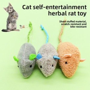 Katzenminze-Maus Katzenspielzeug Simuliertes Interaktives Teaser-Spielzeug für Katzen Langlebiges Kratz- und Beißspielzeug zur Selbstbeschäftigung Plüsch Sicherheit - Product Image 5