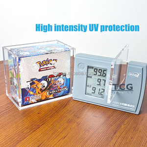 TCG UV Protection Acrylique Pokemon Acrylique Booster Box 1999 Base Set Unlimited <span class=keywords><strong>VIDE</strong></span> Booster Box Anglais Acrylique Vitrine - Product Image 4