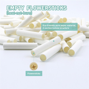 Tubes en papier creux jetables pour accessoires de fumage, sans combustion, personnalisables avec logo, emballage inclus - Product Image 6