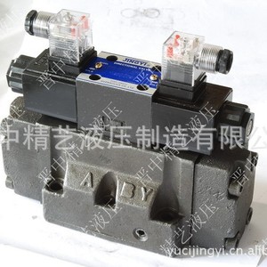 Vanne directionnelle électrohydraulique Yuken DSHG-03-3C4 40-D24, commande quatre voies, vanne hydraulique manuelle en fonte - Product Image 2