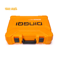Ensemble d'outils électriques pour perceuse DINGQI de 28 pièces, kit d'outils électriques et manuels multifonctions avec boîte de rangement pour la réparation à domicile et le bricolage