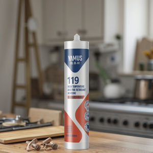 <span class=keywords><strong>Mastic</strong></span> ignifuge de silicone de tuyau d'échappement de cheminée de chaudière de réparation résistant aux hautes températures - Product Image 3