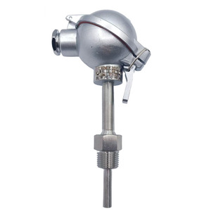 Oem chống cháy nổ PT100 cặp nhiệt điện Hart hiển thị kỹ thuật số cảm biến nhiệt độ máy phát thép không gỉ IP68 0.1c - Product Image 2