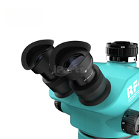 Microscope optique trinoculaire IParts RF4 7-50X avec caméra USB 38MP et zoom continu RF7050TV-638-S010