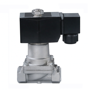 วาล์วโซลินอยด์ไอน้ำ COVNA DN25 1 นิ้ว 2 ทาง 24 โวลต์ แบบปิดปกติ ทนอุณหภูมิสูง ทำจากสแตนเลส - Product Image 4