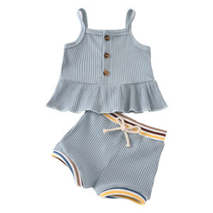 Tenues d'été super mignonnes et adorables pour bébés filles, ensembles de vêtements pour l'été - Product Image 4