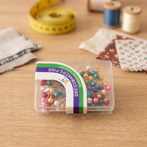 AA0039 Color Plastic head <b>pins</b> | Head <b>Pins</b> Peach Heart | For Dressmaker, Craft, <b>Sewing</b> Project and DIY Decoration - Product Image 3