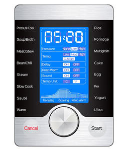 Nouveau design 5 <span class=keywords><strong>litres</strong></span> 8 L 10 <span class=keywords><strong>litres</strong></span> 12 L grand écran LCD cuisinière instantanée autocuiseur électrique multifonction automatique - Product Image 5