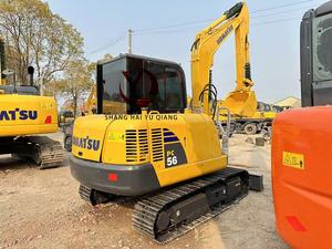 Komatsu PC56 5 tonnes d'excavatrice sur chenilles d'occasion, moteur, boîte de vitesses, composants de pompe du Japon, bon prix à vendre, nouveauté - Product Image 4