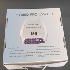 Professional Sun <span class=keywords><strong>uv</strong></span> 90W Best pro LED Nail <span class=keywords><strong>UV</strong></span> Dryer Lampes métal à l'intérieur rechargeable Sans fil <span class=keywords><strong>UV</strong></span> Led Nail Lamp avec base en métal - Product Image 6