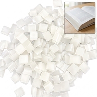 Adhésif thermofusible EVA 100% solide en flocons transparents 25kg/sac, viscosité 4500-500 MPa.s, température de fonctionnement 140-160°C pour applications sans fil