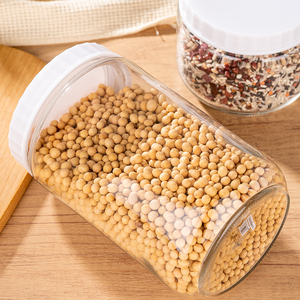Alta Qualidade Eco Friendly Food Storage Containers 1550ml Hermético Vidro <span class=keywords><strong>Jar</strong></span> Selos com Silicofie Selo para Cozinha Despensa Cabinet - Product Image 2