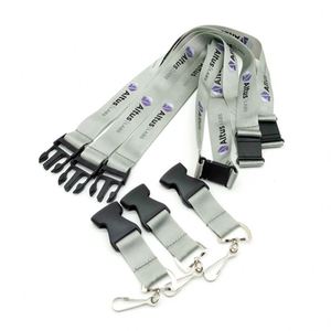 Lanière personnalisée de haute qualité QM avec logo par sublimation, faible quantité minimale de commande, en nylon de soie, lanière unique avec logo - Product Image 6
