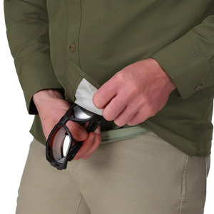 Polo de pêche à col boutonné, imprimé camouflage poisson, séchage rapide, fermeture éclair, design ventilé personnalisé, idéal par temps froid, très bien noté. - Product Image 4