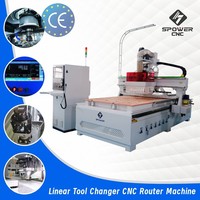 Oferta Especial: Máquina de Corte CNC para Madera 1325, 9.0kw/9.6kw, Husillo Refrigerado por Aire, 3 Años de Garantía para Acrílico