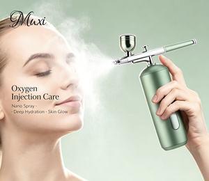 <span class=keywords><strong>Injecteur</strong></span> d'oxygène facial, mini compresseur d'air, kit aérographe de beauté pour nail art, tatouage, artisanat, pâtisserie, nano - Product Image 1