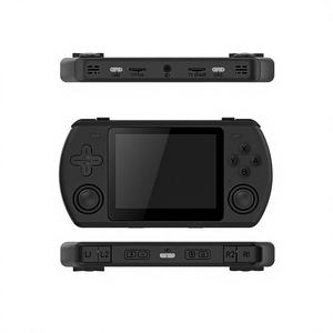 Console de jeu portable Powkiddy RK3566 Pure Black WIFI, processeur ARM quadricœur 1,8 GHz, autonomie de 8 heures, stockage de 16 Go à 256 Go - Product Image 1