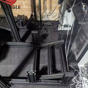 Perfil de Aluminio Personalizado 40120 40160, Soporte para Volante, Kit de Asiento para Simulación de Carreras, Simulador de Conducción, Cabina de Simulación de Carreras - Product Image 6