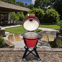 Barbecue au charbon de bois Kamado pour camping, four tandoor en argile, barbecue pour cuisson en extérieur