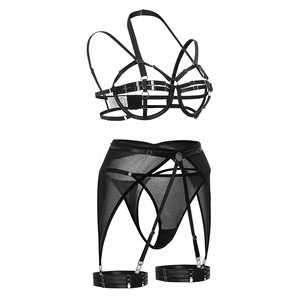 <span class=keywords><strong>Lingerie</strong></span> pour femmes sous-vêtements fantaisie pansement non censuré soutien-gorge ouvert nu sans censure nouveau - Product Image 3