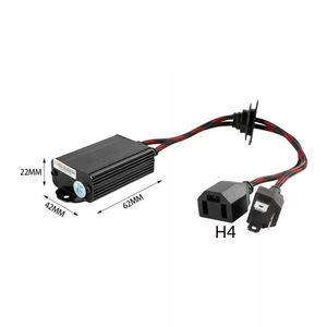 H13 LED Canbus Phare Décodeur Scintillement Problème Câble Fil Adaptateur pour H13 9008 Connexion - Product Image 3