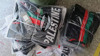 Maillot de football Palestine en polyester à manches courtes avec logo brodé personnalisé pour les fans, idéal pour les matchs de football et le quotidien – Vente en gros