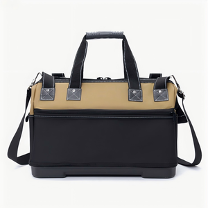 <span class=keywords><strong>Sac</strong></span> à outils en toile Oxford robuste - Spécial électricien et charpentier, grand <span class=keywords><strong>sac</strong></span> de transport portable avec plusieurs poches de rangement - Product Image 4