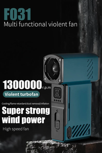 Ventilateur portable d'extérieur F031, ventilateur de <span class=keywords><strong>camping</strong></span> ultra-puissant, moteur turbofan, <span class=keywords><strong>aspirateur</strong></span> portable - Product Image 6