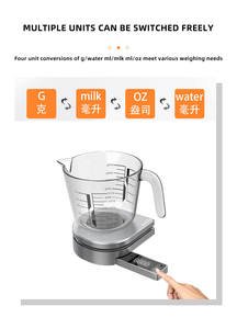 Thép Không Gỉ Hộ Gia Đình Nấu Ăn Nướng Quy Mô Nhà Bếp Đo Cup Quy Mô 5Kg Kỹ Thuật Số Quy Mô Nhà Bếp - Product Image 6