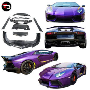 <span class=keywords><strong>Precio</strong></span> de fábrica, Kit de cuerpo de fibra de carbono estilo DNC, difusor de parachoques trasero de barbilla delantera, faldas laterales, alerón de labios para <span class=keywords><strong>Aventador</strong></span> LP700 - Product Image 1