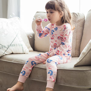 Set di Abbigliamento per Bambini Personalizzato con Stampe Cartoon, Pigiami in Cotone a Maniche Lunghe per Ragazzi e Ragazze - Product Image 5