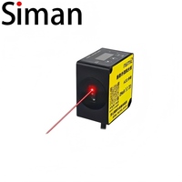 Capteur de distance laser industriel Siman SDA-50DA 0,03-50m Précision 1mm IP65 RS485 Affichage OLED 1-100Hz Systèmes AGV