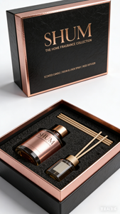 Coffret cadeau d'aromathérapie de luxe personnalisé avec logo, design personnalisé, bougies parfumées, huiles, accessoires de <span class=keywords><strong>spa</strong></span> - Product Image 5