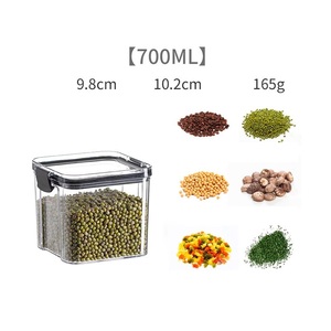 Boîte de rangement alimentaire transparente en PP écologique, hermétique, durable et grande capacité Gui Lan - Product Image 4