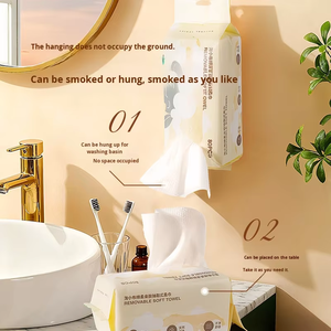 Travel Face Towel Paper Soft Towel Household Hanging Drawn <strong>Type</strong> Thickened Disposable Face <strong>Wipe</strong> Wholesale - Product Image 2