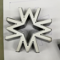 Letras Metálicas 3D Personalizadas YIJIAO, Letreros Metálicos para Negocios, Logotipos para Fachadas de Tiendas, Letreros de Pared